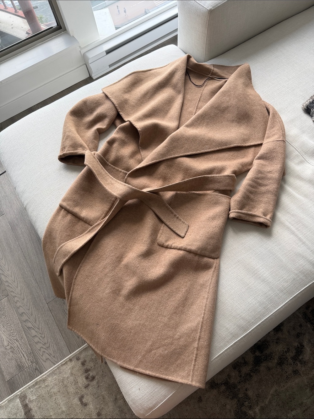 ZARA Waterfall Coat